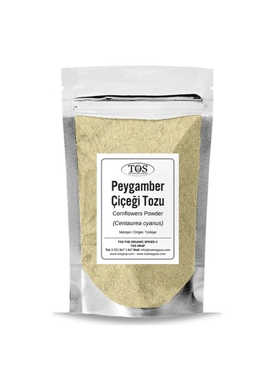 Tos The Organic Spices Peygamber Çiçeği Tozu 100 G Centaurea Cyanus