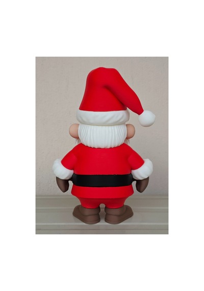 Noel Baba Figür 20cm-3d Baskı-kolleksiyonluk Biblo