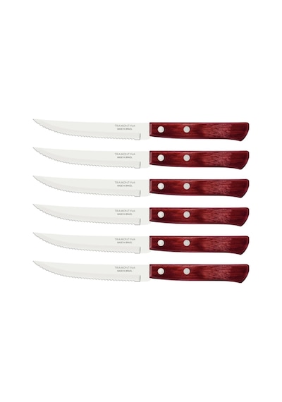 Tramontina Churrasco 21198/715 Biftek-steak Bıçağı 6lı Blister Genel