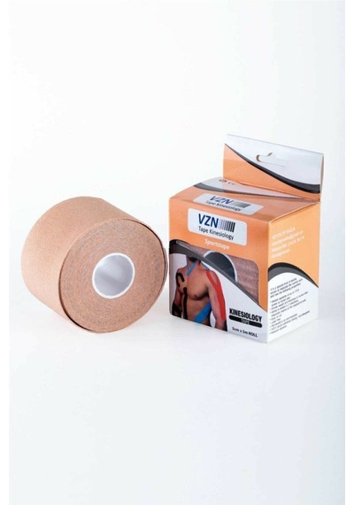 Sport Tape Ten Rengi Kinezyo Sporcu Bandı  Bandı 5 Metre X 5 Cm