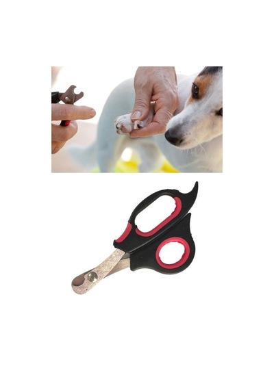Mcg Büyük Irk Köpek Kedi Çelik Uçlu Evcil Hayvan Tırnak Makası Pati Bakım Aleti Ergonomik Kaymaz