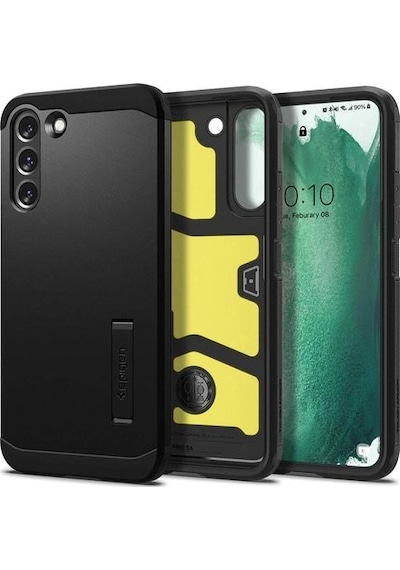 Galaxy S22 Plus 5g Kılıf, Spigen Tough Armor Military Grade Black