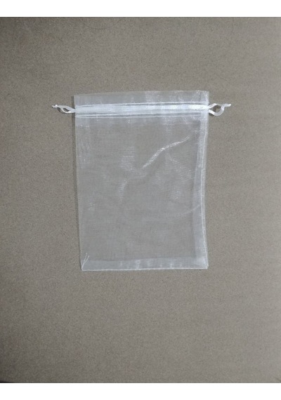 10 Adet Şeffaf Bez Kına Düğün Mevlüt Sünnet Hediye Kesesi Kese Çanta 18 Cm X 13 Cm