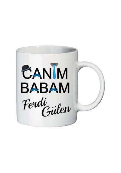 Canım Babam Isimli Kupa Bardak - Babalar Günü Hediyesi