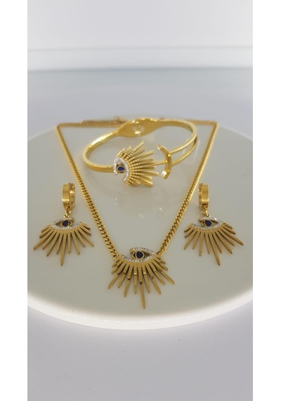 Sones Çelik Takı Setleri Sns500846 Gümüş - Rose Gold