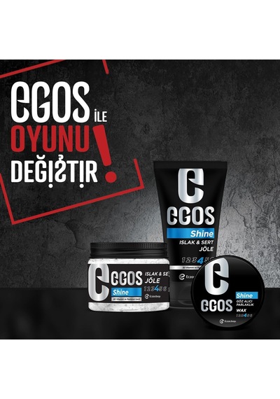 Egos Shine Islak Sert Saç Jölesi 400 Ml