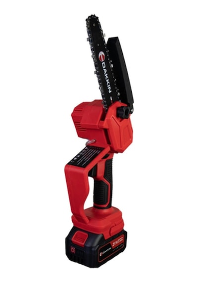 Akülü Budama Testeresi 6 21v 3ah 2 Bataryalı Mini Zincir Testere 20cm