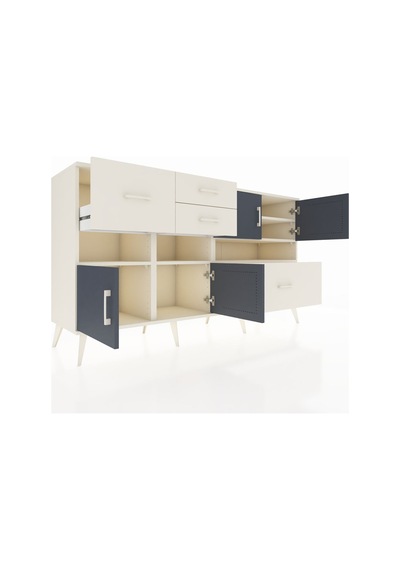 Hyperion Konsol 5 Raflı 4 Çekmeceli 4 Kapaklı 176x44x99 Aytaşı-an Aytaşı-antrasit/aytaşı Hyperion Konsol 5 Raflı 4 Çekmeceli 4 Kapaklı 176x44x99 Aytaşı-an Aytaşı-antrasit/aytaşı
