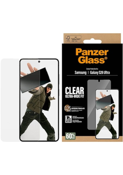 Panzerglass Samsung Galaxy Uyumlu  S26 Ultra Uwf Şeffaf Cam Ekran Koruyucu