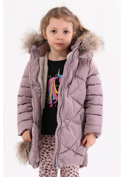 Kız Çocuk Mont 51278 Lila
