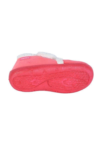 Gezer 03362 Kırmızı Kışlık Kız Çocuk Panduf Ayakkabı 001