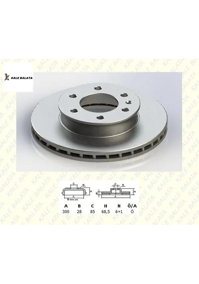 Ön Fren Disk Aynasi 300mm Crafter-sprinter 06-