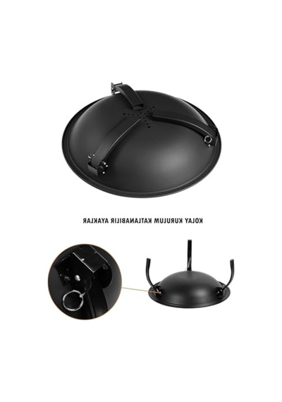 Katlanabilir Metal Ateş Çukuru - Taşınabilir Ve Kullanışlı