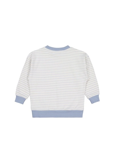 Civil Boys Aslan Nakışlı 2-5 Yaş Sweatshirt - Mavi