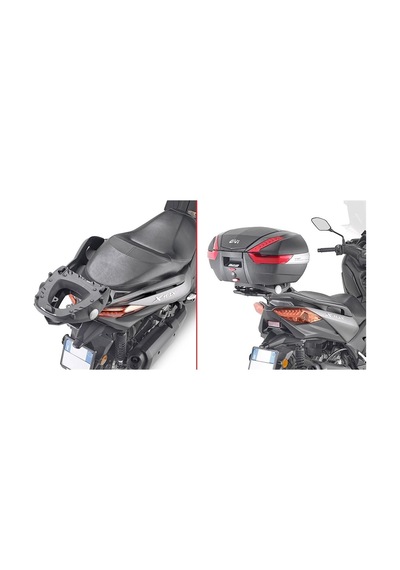Givi Sr2150 Yamaha X-max 125 18-20 - X-max 250-300 17-20 - X-max 400 18-20 Arka Çanta Taşıyıcı Tek Renk