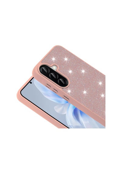 Samsung A07 5g Uyumlu Taş Detaylı Melt Silikon Kılıf Darbeye Karşı Dayanıklı