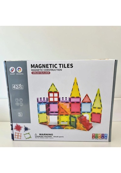 Ers- Sh40761 42 Parça Magnet Standart Seri Renkli Blok