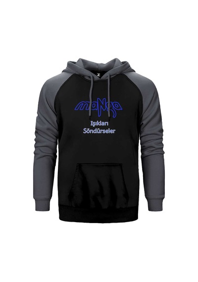 Manga Is Ikları So Ndu Rseler Sarı Renk Reglan Kol Sweatshirt / Hoodie
