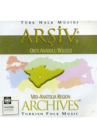 Türk Halk Müziği - Arşiv 2 - Orta Anadolu Cd