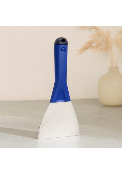 Metal Kazıma Spatulası 100 Mm Kapaklı Plastik Saplı No:10