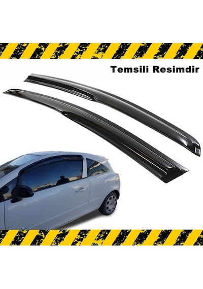 Opel Corsa D Van Mügen Cam Rüzgarlığı 2006-2015 Arası 2 Li N11.27994