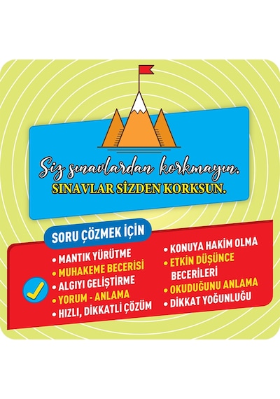 Adeda Yayıncılık Dikkati Güçlendirme Seti 6. Sınıf 12 Yaş