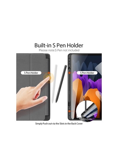 Duxweel Samsung Uyumlu Tab S7 Plus 12.4'' [Sm-T970/T975/T976/T978] Kılıf (469896848)