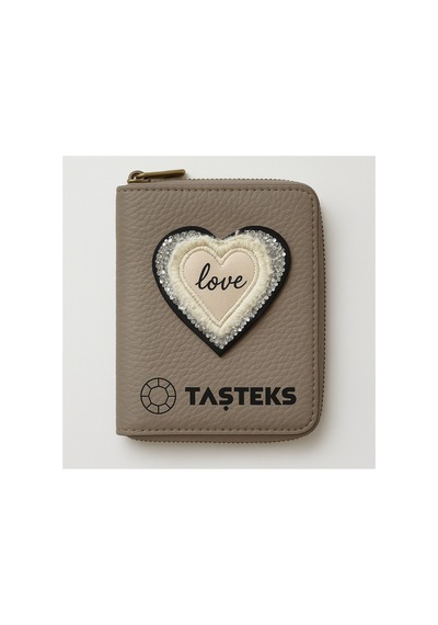 Taşlı Ütülenebilen Veya Sticker Olarak Kullanılabilen Love Yazılı Kalp Patch