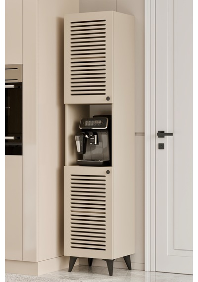Sümer Çok Amaçlı Dolap - Kahve Köşesi - Kiler Dolabı - Banyo Dolabı - Ayakkabılık - Mutfak Dolabı Kumtaşı Sümer Çok Amaçlı Dolap - Kahve Köşesi - Kiler Dolabı - Banyo Dolabı - Ayakkabılık - Mutfak Dolabı Kumtaşı