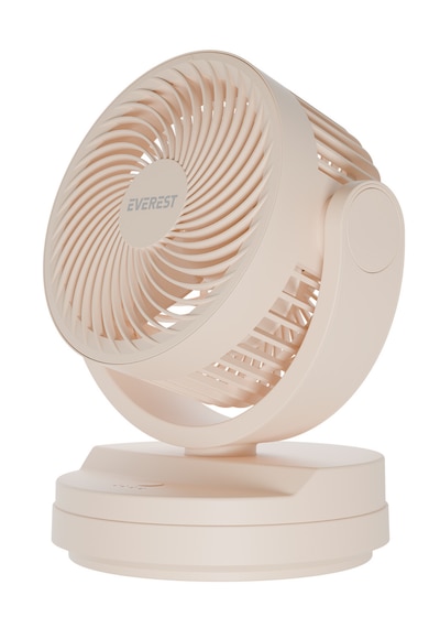Everest Efn-509 Krem- Kahve 7 İnç 3 Kademeli 2100 Rpm Hız Duvar