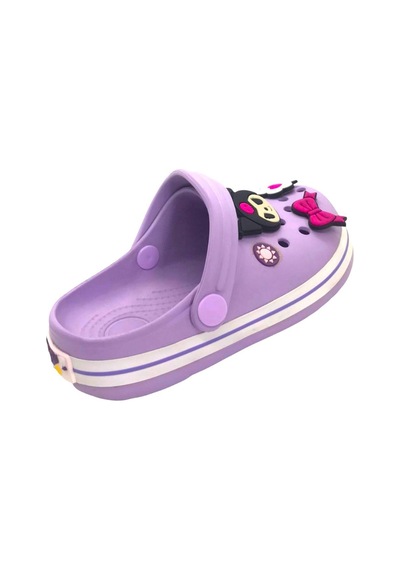 Disney Kız Çocuk Krmi Kaymaz Taban Lila Terlik Havuz Plaj Sandaleti Lila