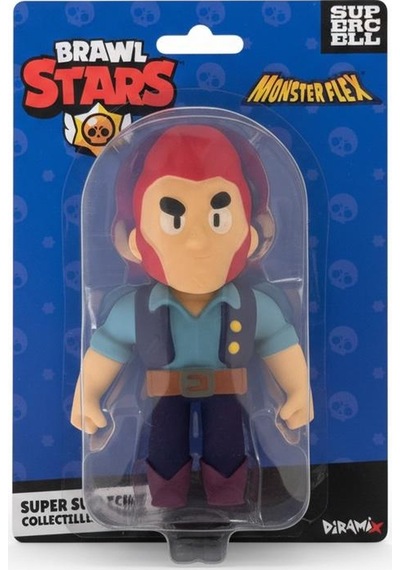 Brawl Stars Monster Flex Esnek Oyuncak Figür - Çek Uzat Stres Oyuncağı