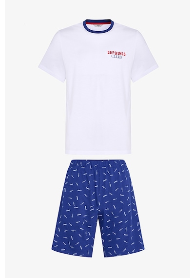 Penti Erkek Renkli Sardines Club Pijama Takımı