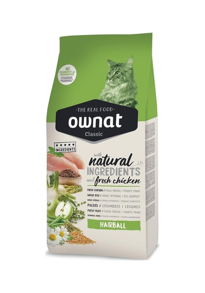 Hairball Yetişkin Tavuklu Kedi Maması, 4 Kg