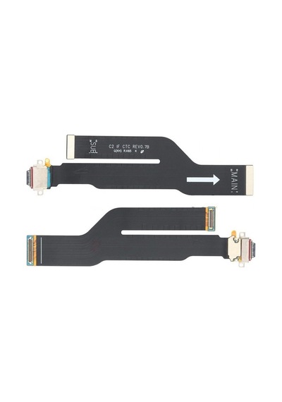 Gmr Samsung Uyumlu Note 20 Ful Soket Şarj Bordu Siyah