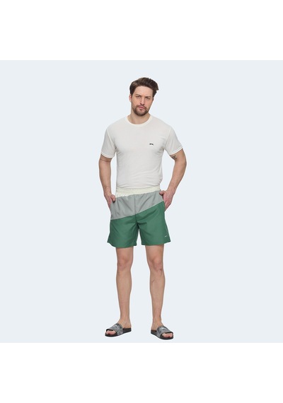 Slazenger ROHAN Erkek  Yeşil / Sarı Mayo
