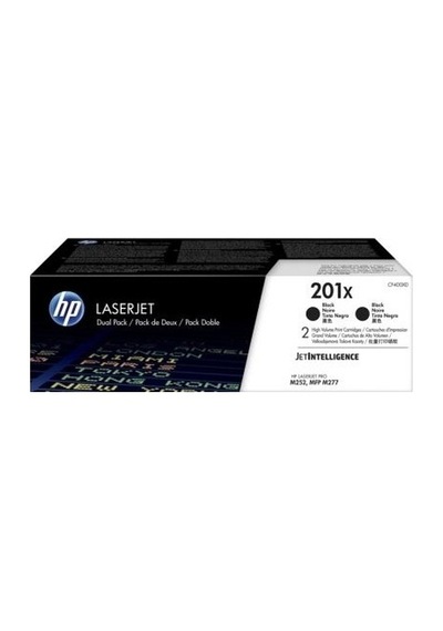 Hp 201X-Cf400Xd Siyah Toner Yüksek Kapasiteli 2'Li Paket