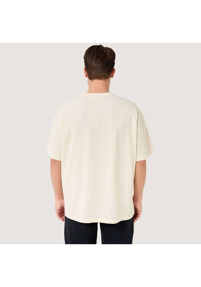 Beyaz Fila Erkek T-shirt Delgado Fam0564 Beyaz