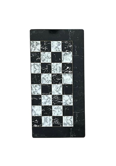 Marble Siyah Büyük Boy Tavla Takımı