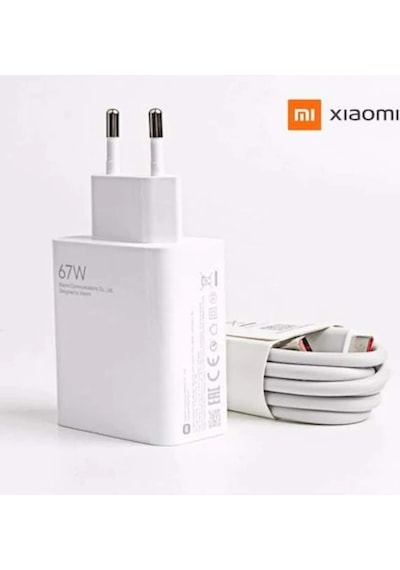 Samsung Uyumlu Huawei Xiaomi 67w Type C Hızlı Şarj Aleti
