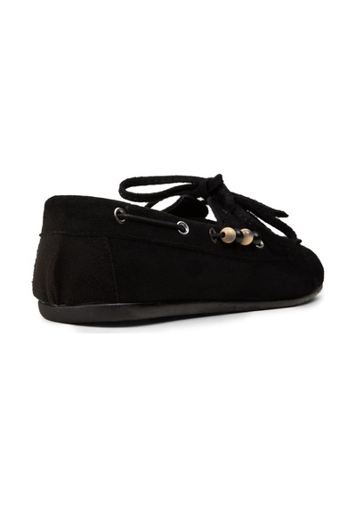 Deery Kadın Siyah Bağcıklı Loafer Ayakkabı - K2903zsyhm01