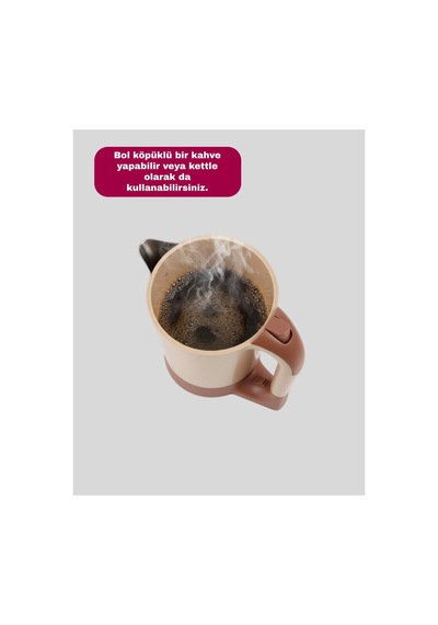 Kettle Özellikli Türk Kahvesi Makinesi Taşınabilir Mini Tasarım - Hs08375666-1583 Renkli