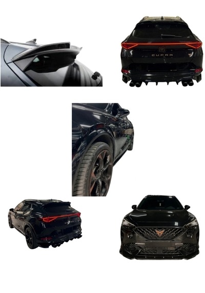 Formentor Mk1 7 Parça Full Bodykit 2021-2024 Parlak Siyah