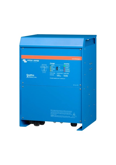 Victron Quattro 48/8000/110-100/100 48v 8000va 6400w Şarjlı 110a Şarj, 100a Transfer Tam Sinüs İnver