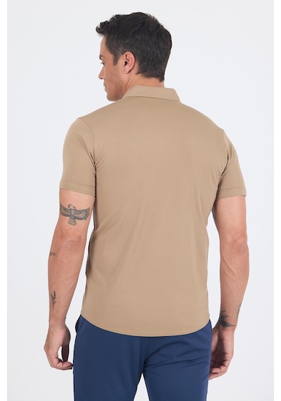 İmza Koyu Bej İtalyan Düğmeli Yaka Kısa Kol Cepsiz Slim Fit Gömlek 1004250255 Koyu Bej İmza Koyu Bej İtalyan Düğmeli Yaka Kısa Kol Cepsiz Slim Fit Gömlek 1004250255 Koyu Bej