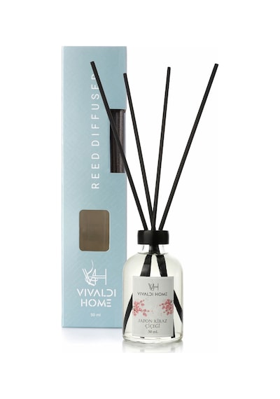 Vivaldi Home Japon Kiraz Çiçeği Çubuklu Oda Kokusu Esansiyel Uçucu Yağ 50 ML