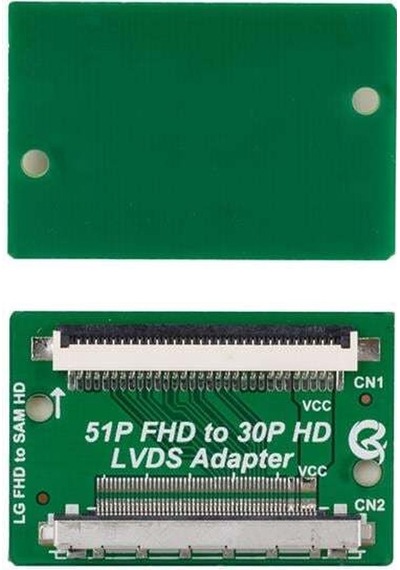 Lcd Panel Flexi Repair 51p Fhd To 30p Hd Lvds Fpc Lg In Samsung Uyumlu Out Qk0806b