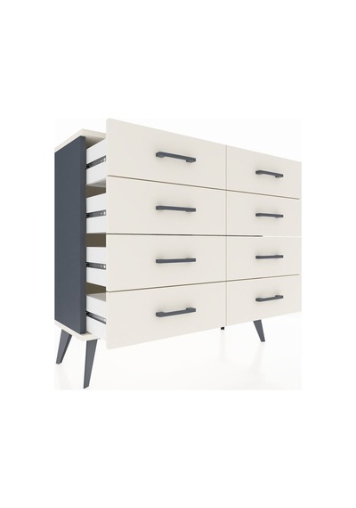Arges Şifonyer 8 Çekmeceli 88x30x80 Antrasit-aytaşı Aytaşı Arges Şifonyer 8 Çekmeceli 88x30x80 Antrasit-aytaşı Aytaşı