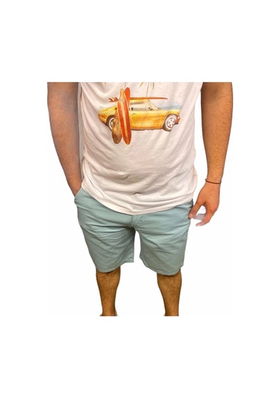 Superfly Chino Erkek Mavi Şort 21706-07 Siyah