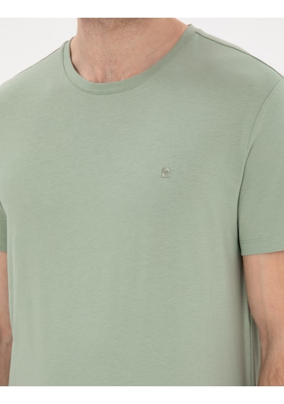 Pierre Cardin Erkek Çağla Tişört Basic 50306980-vr016 Çağla